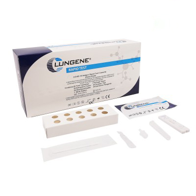 Tampone rapido Lungene (kit 25 test + 25 reagenti)